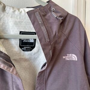 The North Face rain jacket